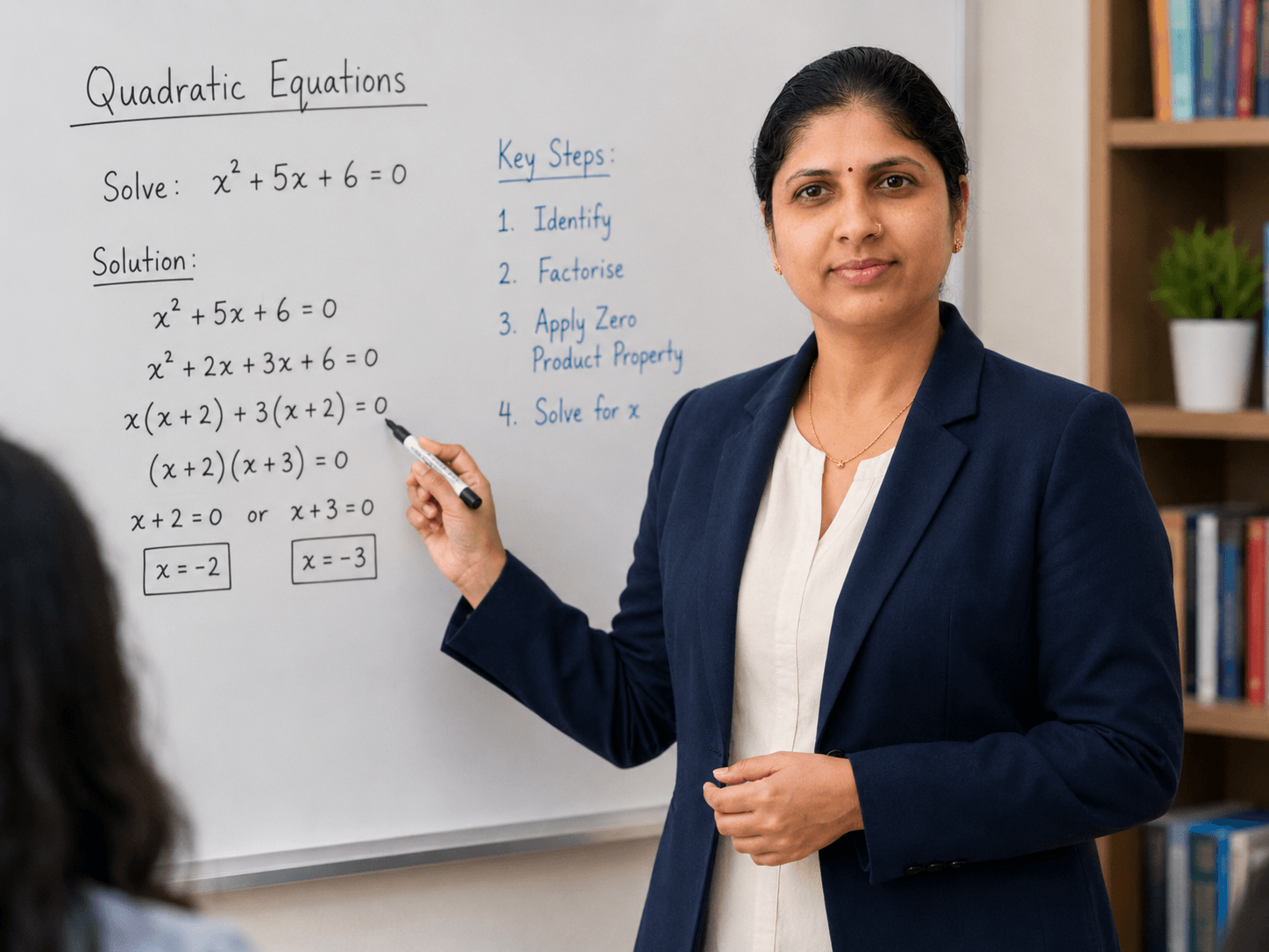 Nisha Soni, maths educator at WonderWell